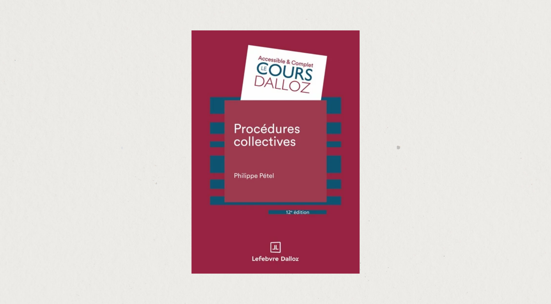 Illustration de l'article Procédures collectives - 12e édition
